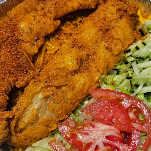 Whiting Over Rice.