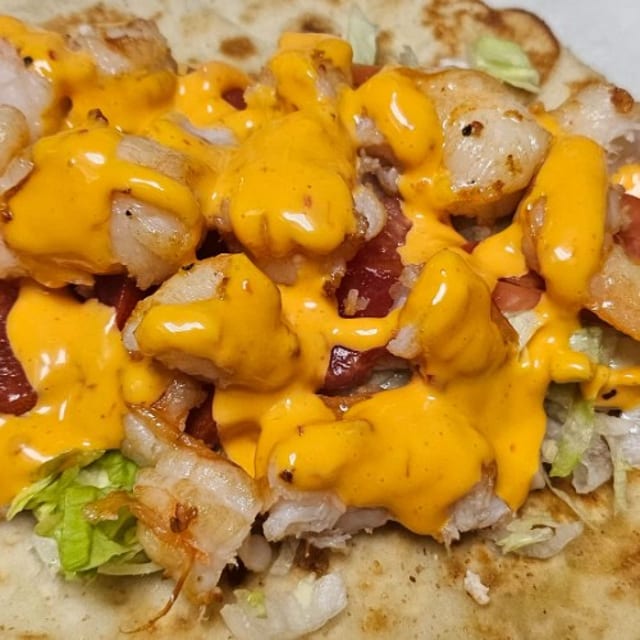 Shrimp Gyro.