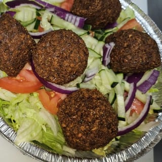 Falafel Over Rice