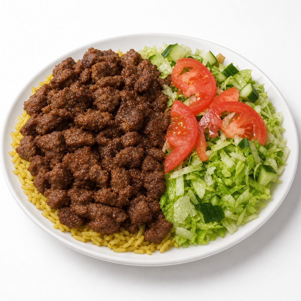 Lamb Over Rice.