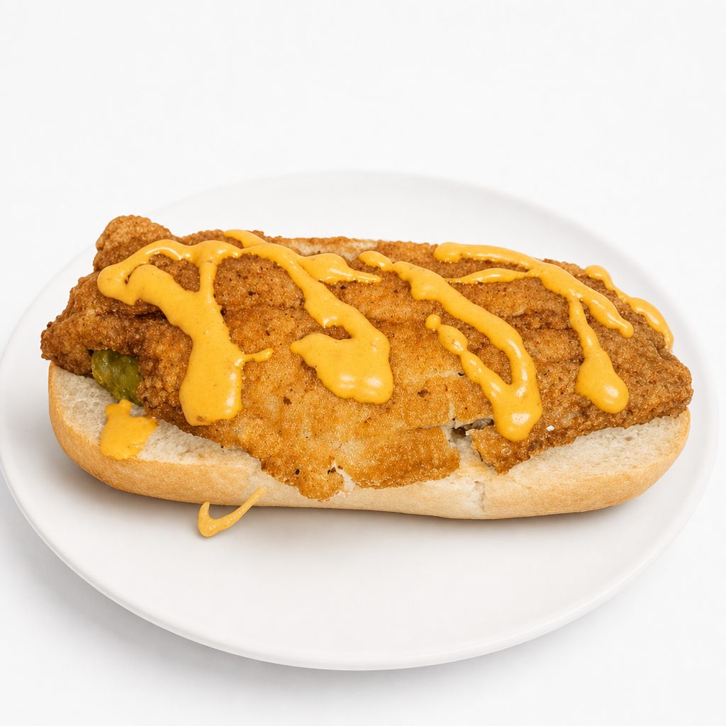 Crispy Catfish Sandwich.
