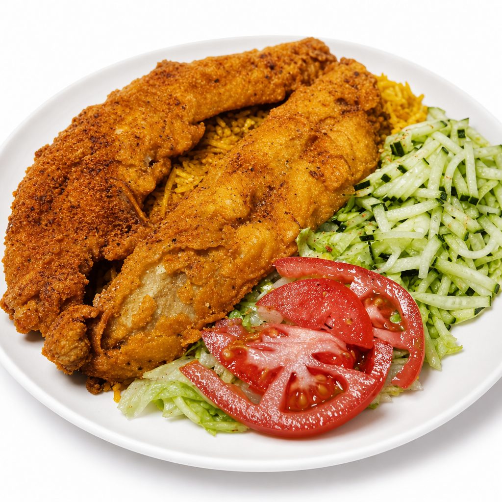 Whiting Over Rice.