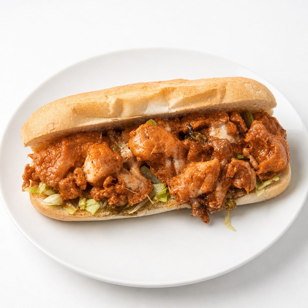Tandoori Chicken Sandwich.