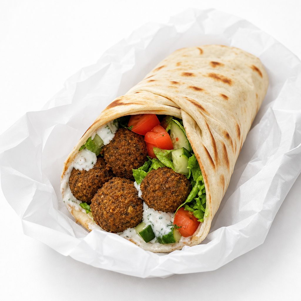 Falafel Wrap.