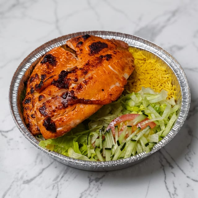 Tilapia Over Rice.